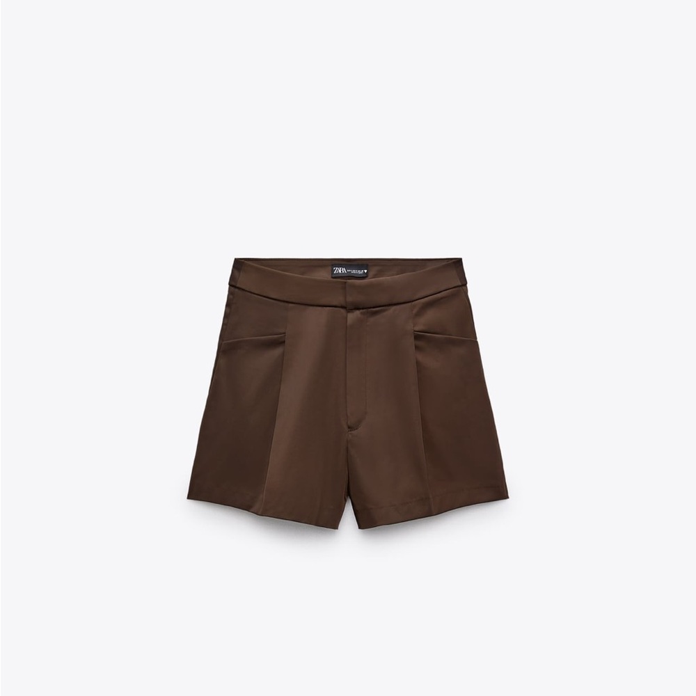 Zara brown shorts